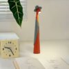 LED charging touch creative desk lamp, adjustable lighting for bedroom, study, living room decoration, birthday, Christmas perfect gift and other scenes - Orange Green